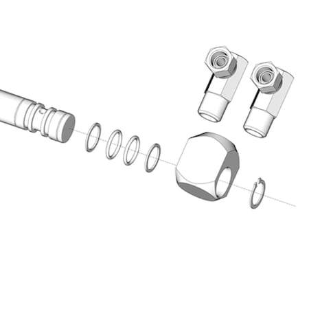 Graco Low & Medium Pressure Swivel Replacement Kit Legacy SD Models 26C507